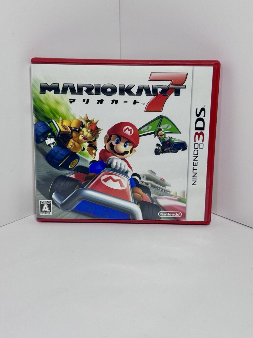 Nintendo 3DS Mario Kart 7 With Case Japanese Version
